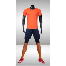 Спортивная форма футбольная оранжевая мужская