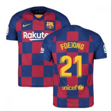 Барселона Футболка домашняя 2019-2020 Фрэнки Де Йонг 21