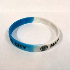 Силиконовый браслет с клубной символикой Манчестер Сити