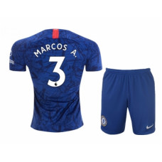 Челси (Chelsea) форма домашняя 2019/20 (футболка+шорты) Маркос Алонсо 3