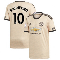 Футболка Манчестер Юнайтед гостевая 2019-2020 10 Маркус Рэшфорд