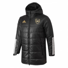 Арсенал Куртка утепленная черная Adidas 2020-2021