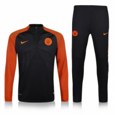 Тренировочный костюм Манчестер Сити черно-оранжевый сезон 2016/17
