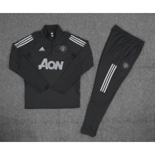 Тренировочный костюм черный Манчестер Юнайтед сезон 2017-2018