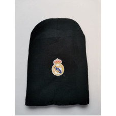 Акриловая шапка черная Реал Мадрид