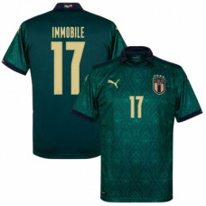 Сборная Италии резервная футболка 2020-2021 Иммобиле 17
