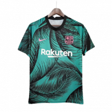 Барселона тренировочная футболка 2020-2021 зеленая