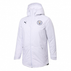 Манчестер Сити утепленная куртка 2021-2022 белая