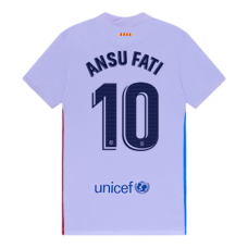 Барселона футболка гостевая 2021-2022 Ансу Фати 10