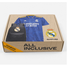 Набор болельщика "Реал Мадрид" ALL Inclusive (футболка+рюкзак+кепка+шарф)