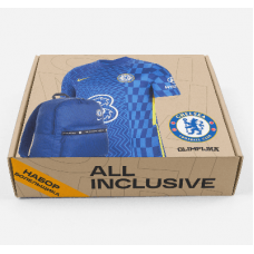 Набор болельщика "Челси" ALL Inclusive (футболка+рюкзак+кепка+шарф)