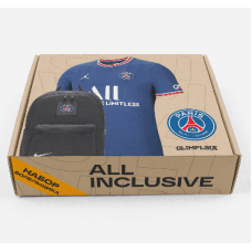 Набор болельщика "ПСЖ" ALL Inclusive (футболка+рюкзак+кепка+шарф)