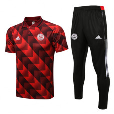 Спортивный костюм Бавария с красным поло сезон 2022-2023