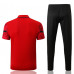 Спортивный костюм Милан с красным поло сезон 2022-2023