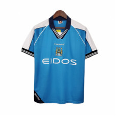 Манчестер Сити домашняя ретро-футболка 1999-2000