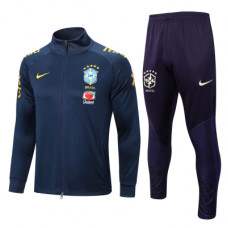 Сборная Бразилии спортивный костюм 2022-2023 тёмно-синий