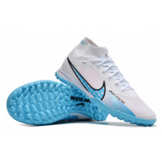 Сороконожки Nike Vapor 15 Academy белые с синим