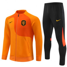 Сборная Голландии детский спортивный костюм 2022-2023 оранжевый