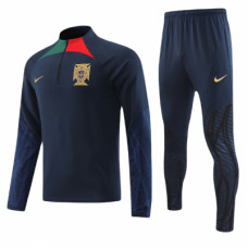 Сборная Португалии тренировочный костюм 2022-2023 тёмно-синий