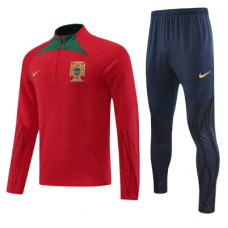 Сборная Португалии тренировочный костюм 2022-2023 красный