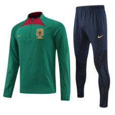 Сборная Португалии тренировочный костюм 2022-2023 зелёный