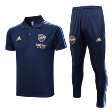 Спортивный костюм Арсенал с тёмно-синим поло 2023-2024