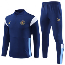 Манчестер Сити тренировочный костюм 2023-2024 синий