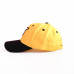 Лацио кепка жёлто-чёрная с тиснением