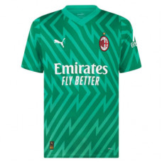 Милан вратарская футболка 2023-2024 зелёная