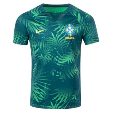 Сборная Бразилии тренировочная футболка 2023/24 зелёная