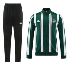 Манчестер Юнайтед спортивный костюм 2023/24 зелёный с белым