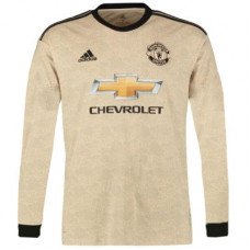 Футболка Ман Юнайтед (Manchester United) с длинным рукавом для гостевых игр 2019-2020