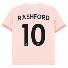 Детская футболка Рашфорд 10 гостевая Манчестер Юнайтед сезон 2018/19