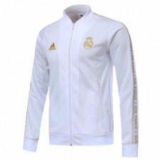 Реал Мадрид олимпийка белая с золотой тесьмой сезон 2019-2020