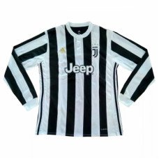 Ювентус (Juventus) домашняя футболка с длинным рукавом 2017-2018