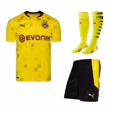 Боруссия Дортмунд домашняя кубковая детская форма 2020-2021 (футболка + шорты + гетры)