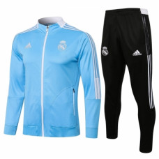 Реал Мадрид детский спортивный костюм 2021-2022 голубой