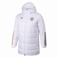 Манчестер Юнайтед утепленная куртка 2021-2022 белая